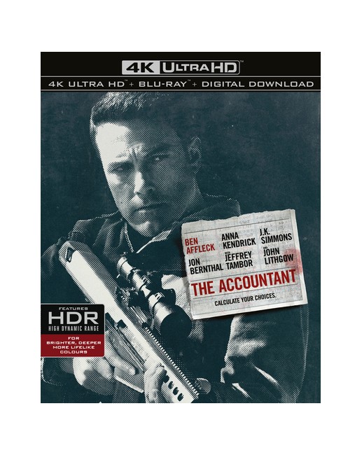 The Accountant (4K Blu-Ray)