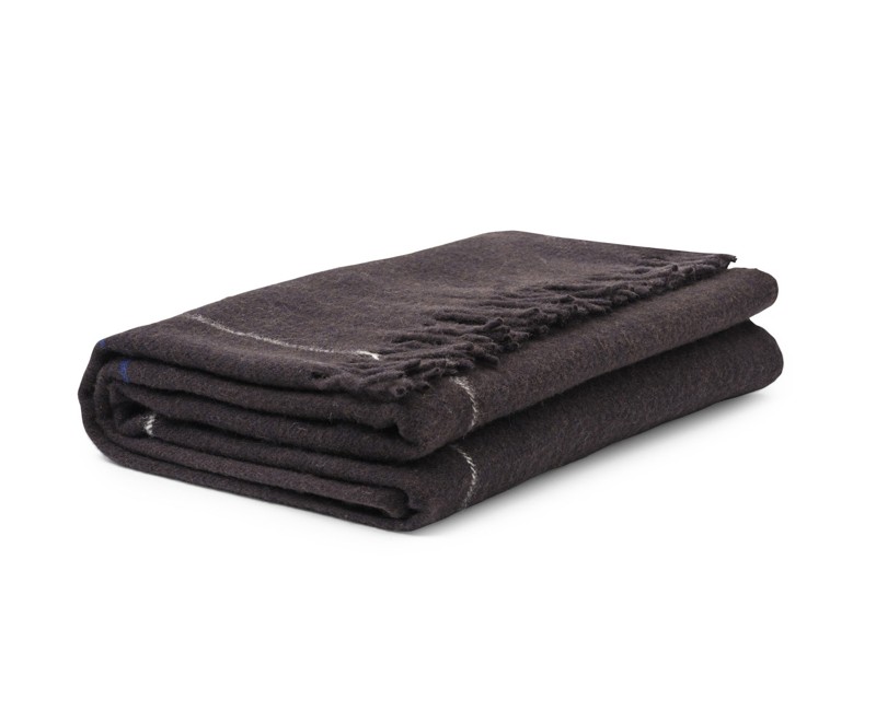 Normann Copenhagen - Tivoli - Throw Blanket Mega Simple Check - Parterre Brown (5000532)