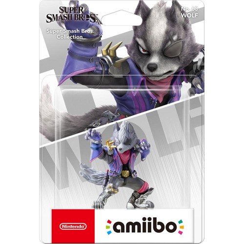 Amiibo Wolf (Smash Bros Collection)