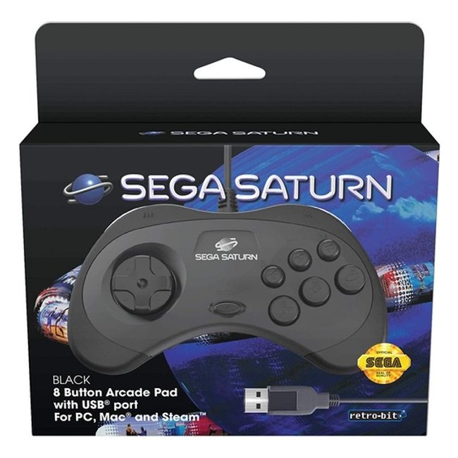 Retro-Bit SEGA Saturn USB Control Pad