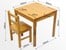 Woodquail Childrens Table and Chair, Kids Easel, Made of Bamboo thumbnail-4