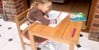 Woodquail Childrens Table and Chair, Kids Easel, Made of Bamboo thumbnail-5