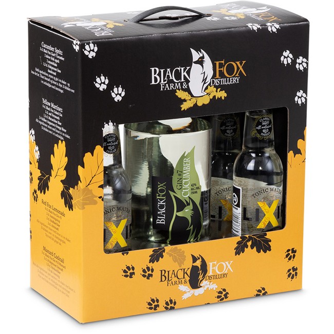 Black Fox Gin #7 Agurk - Gaveæske