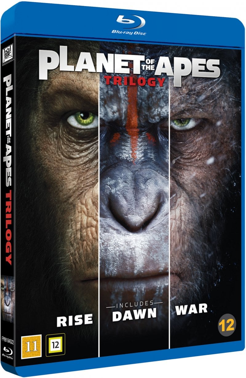 Planet of the Apes Trilogy, The (Blu-Ray) - Filmer og TV-serier