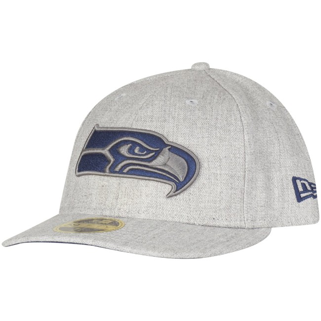 New Era 59Fifty LOW PROFILE Cap - Seattle Seahawks heather