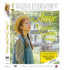 Anne fra Grønnebakken: Den komplette samling (4 Disc) - DVD (Nordic version) Anne from Green Gables The original miniseries