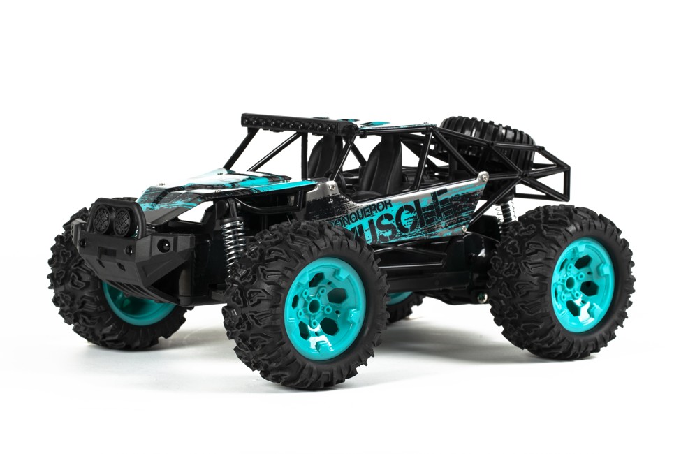 Muscle Off-Road - 1:12 - 2,4GHz R/C - Turquoise (534616)
