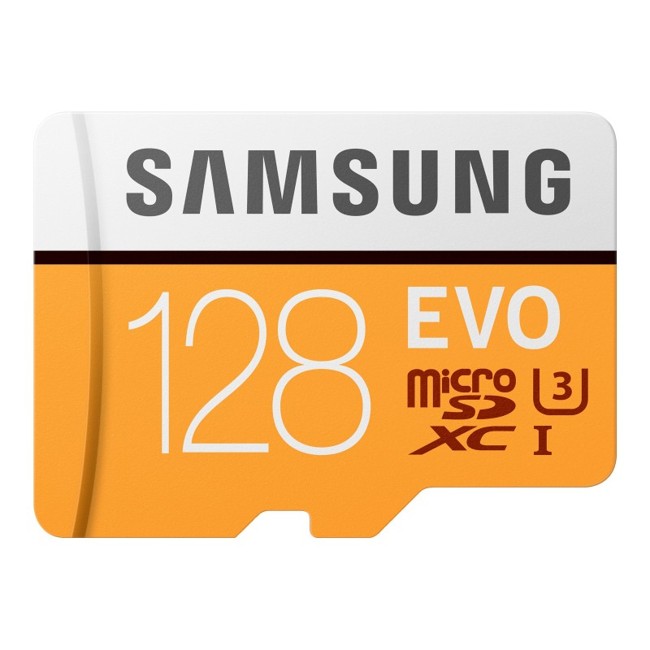 Samsung Micro SDcard 128GB EVO Up to 100MB/S,Class10,U3