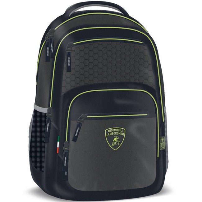 Lamborghini - Luxury Backpack - 49 x 33 x 23 cm - Black