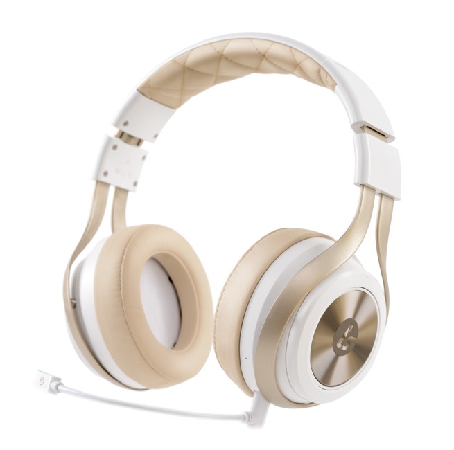 Lucid Sound - LS30 Trådløst Gaming Headset Hvid