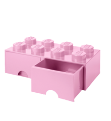 LEGO - Brick Skuffekasse 8 - Lys Lilla