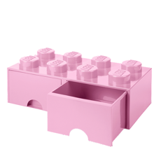 LEGO - Brick Skuffekasse 8 - Lys Lilla