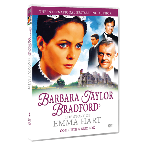 Barbara Taylor Bradford Emma Harte Complete 4 DVD, The story of - END OF LINE - PRODUCTS WILL BE DELETED WHEN SOLD OUT