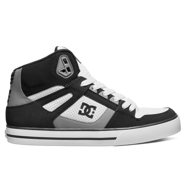 DC Spartan High WC Shoe Black Grey White