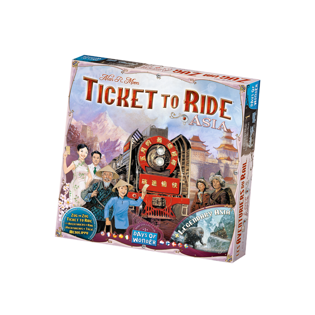 Ticket to Ride - Asia (DOW720113)