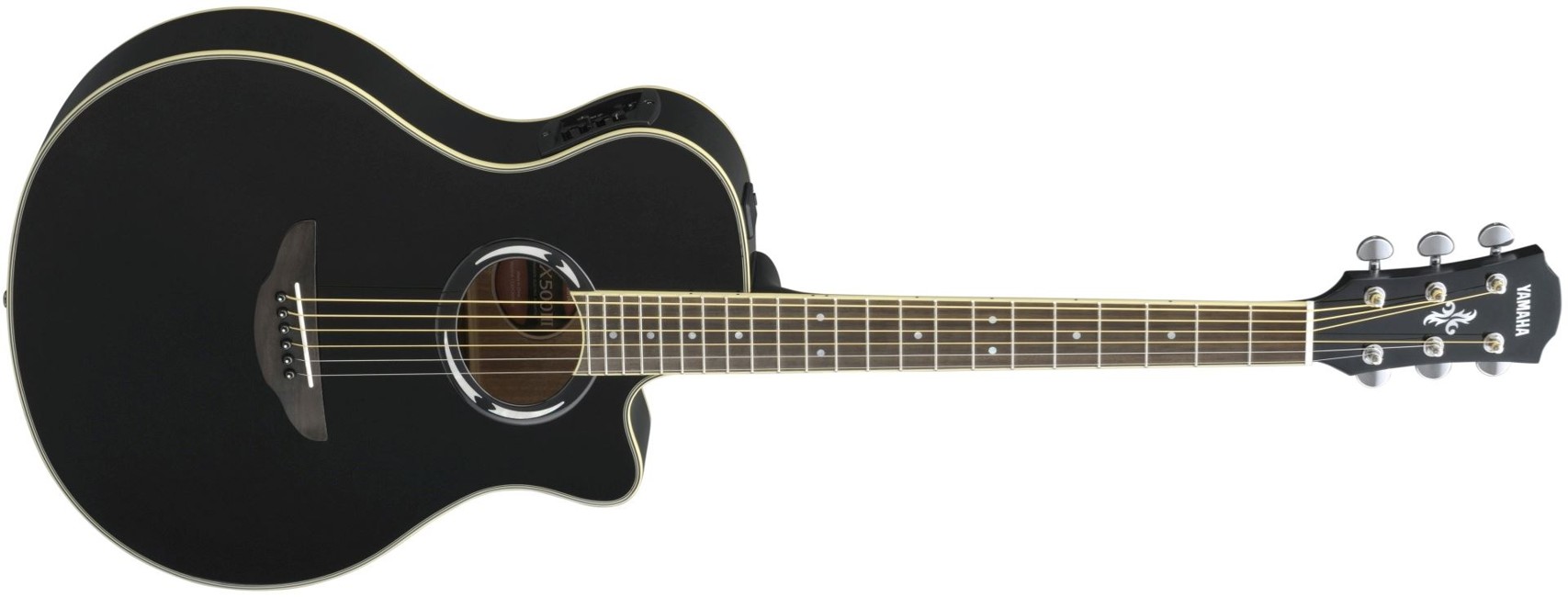 Yamaha - APX500III - Akustisk Thinline Guitar (black)