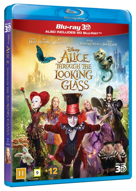 Alice i Eventyrland: Bag spejlet/Alice through the looking glass (3D Blu-Ray)
