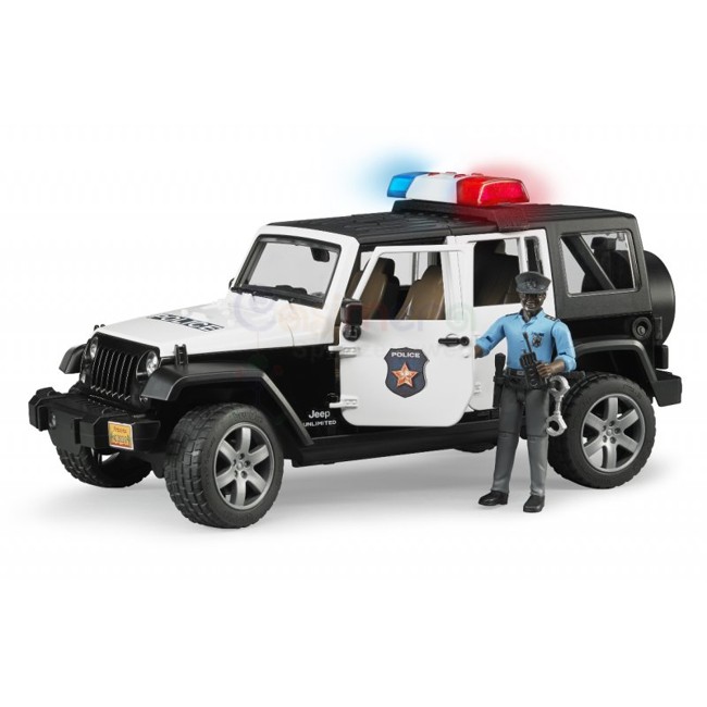 Bruder - Jeep Wrangler  Politibil