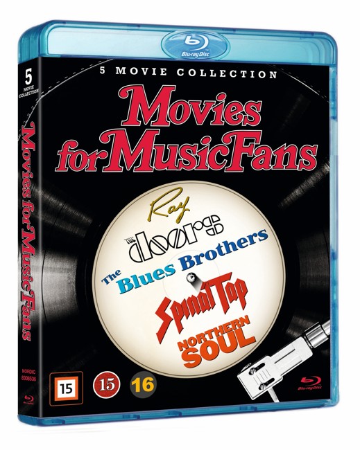 Ray/The Doors/The Blues Brothers/This Is Spinal Tap/Northern Soul - Collection (Blu-ray)