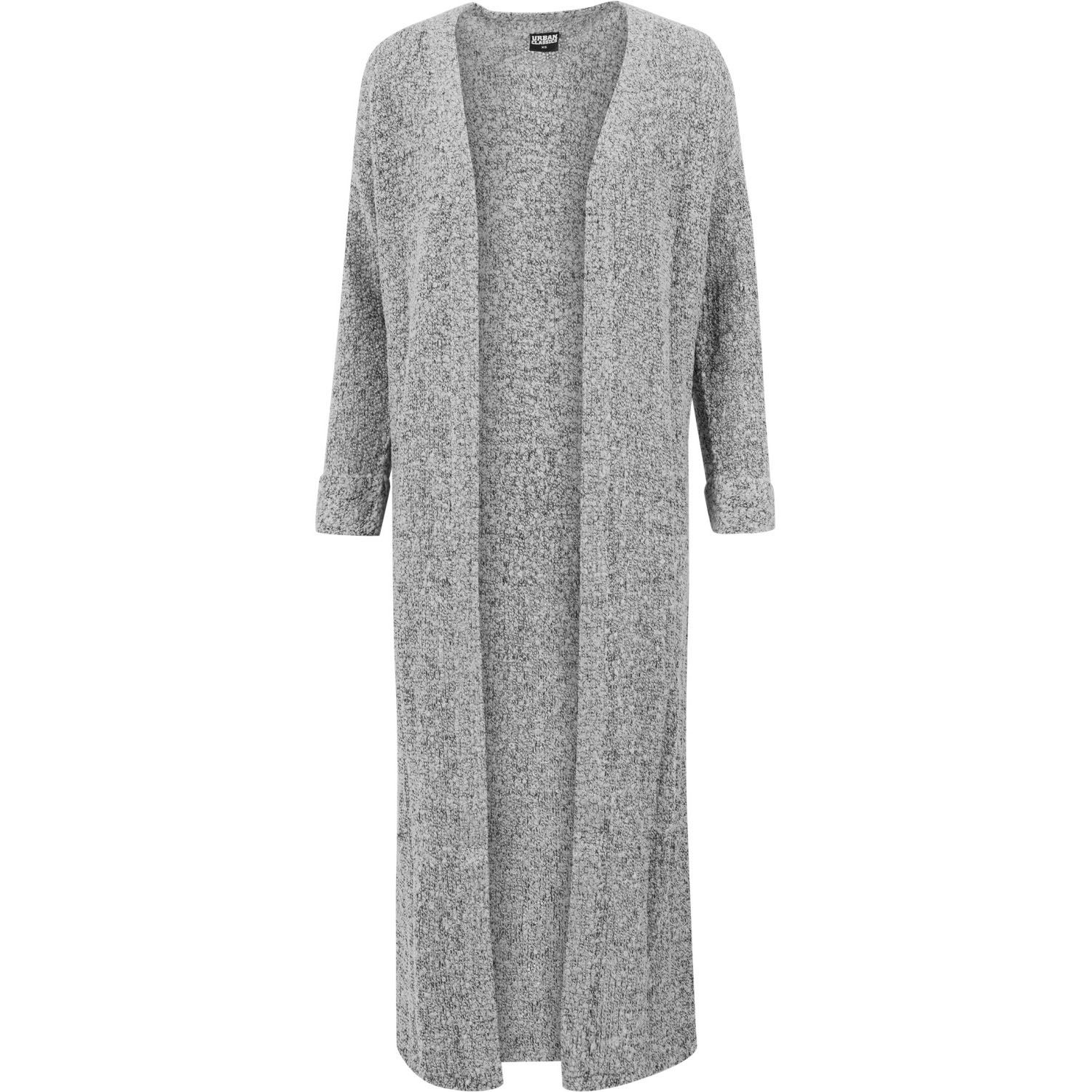 Buy Urban Classics Ladies - BOUCLE Long Cardigan grey