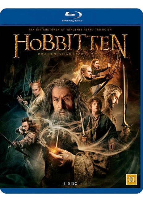 Hobbitten: Dragen Smaugs Ødemark (Blu-Ray)