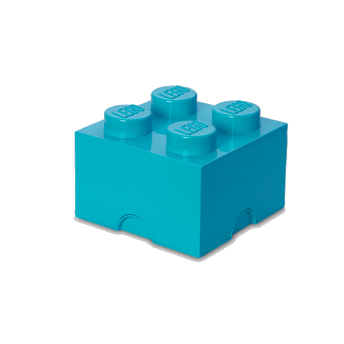 Room Copenhagen - LEGO Storeage Brick 4 - Medium Azur (40031743)