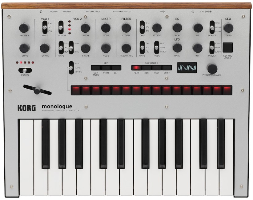Korg - Monologue - Synthesizer (Silver)