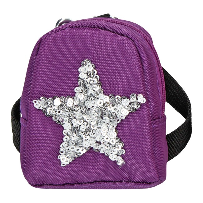 Top Model - Keyring - Mini Backpack - Purple