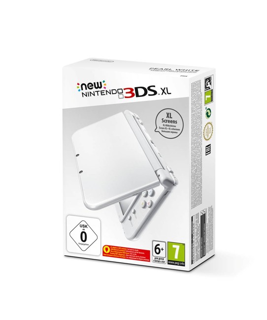 New Nintendo 3DS XL Console (Pearl White)
