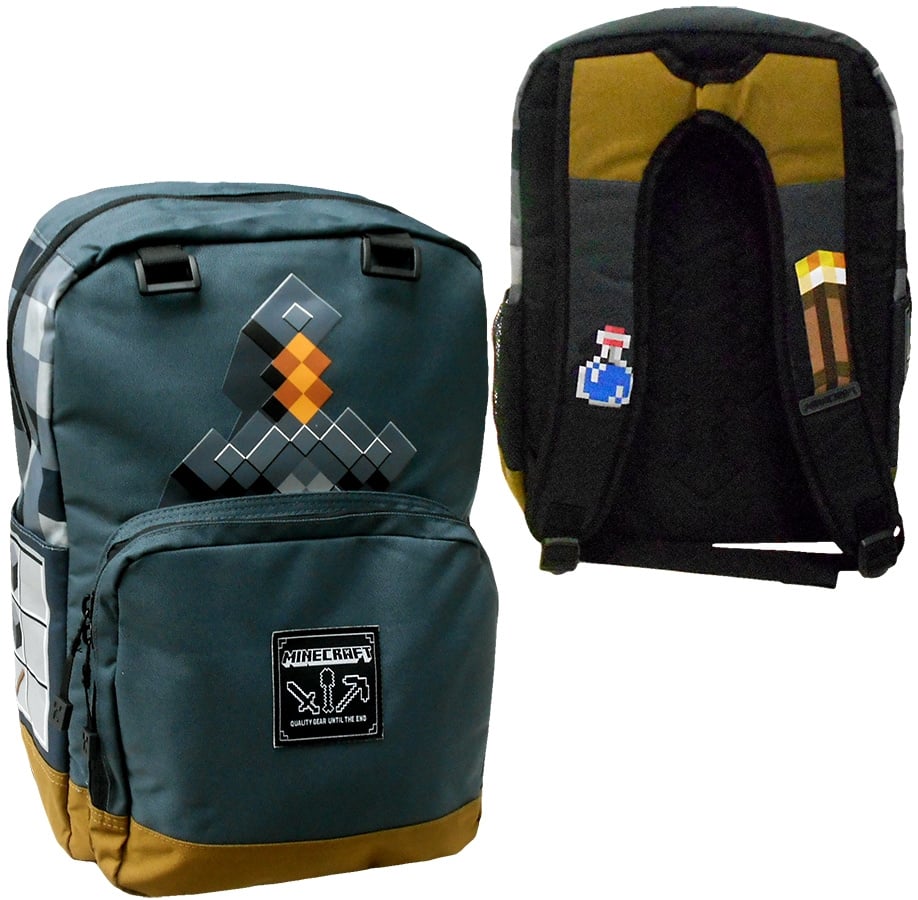 Søg Reskyd Gentage sig Køb Minecraft Backpack School Bag Taske Rygsæk 44x31x14 cm