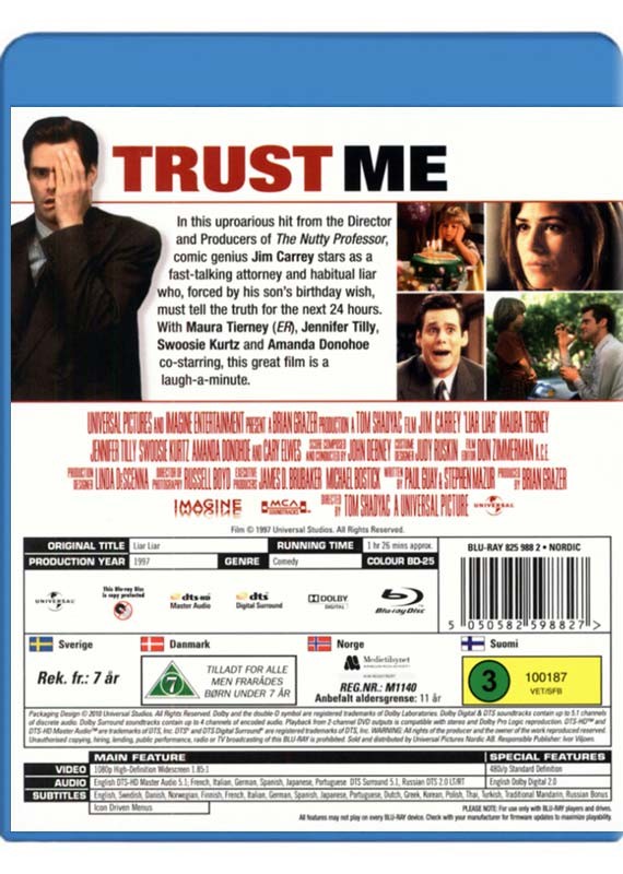 Koop Liar Liar Blu Ray