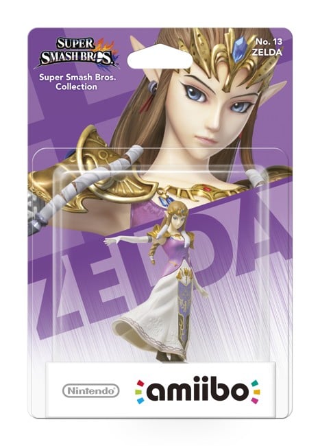 Nintendo Amiibo Figurine Zelda (Super Smash Bros.)