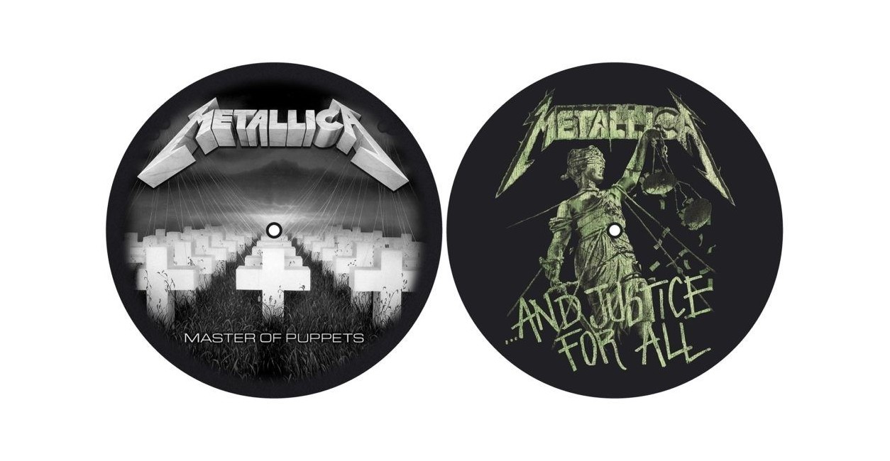 Slipmat set - Master Of Puppets & ...And Justice For All