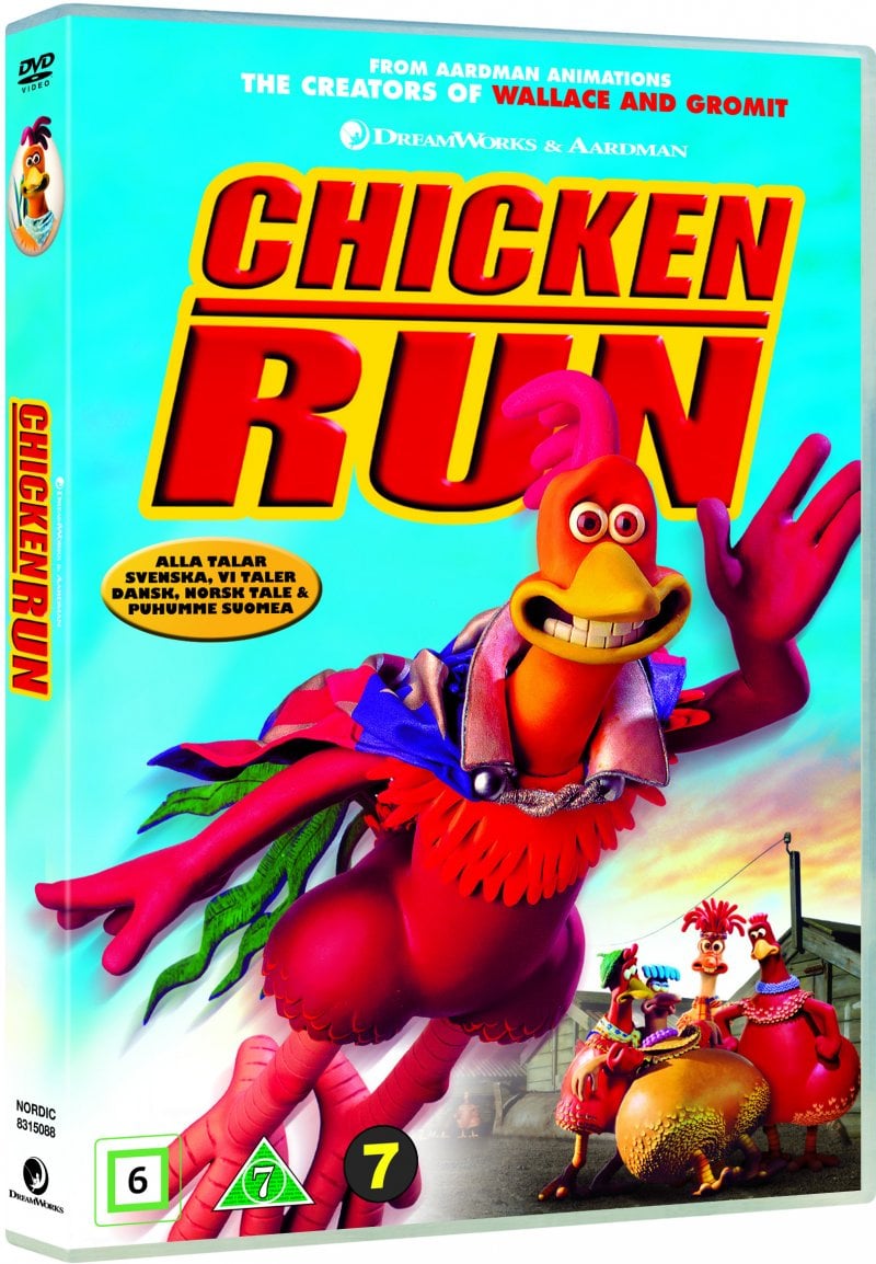 Dreamworks Chicken Run Dvd