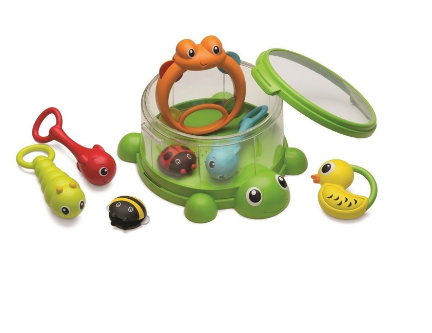 Infantino Turtle Cover Band 8-piece Percussion Set