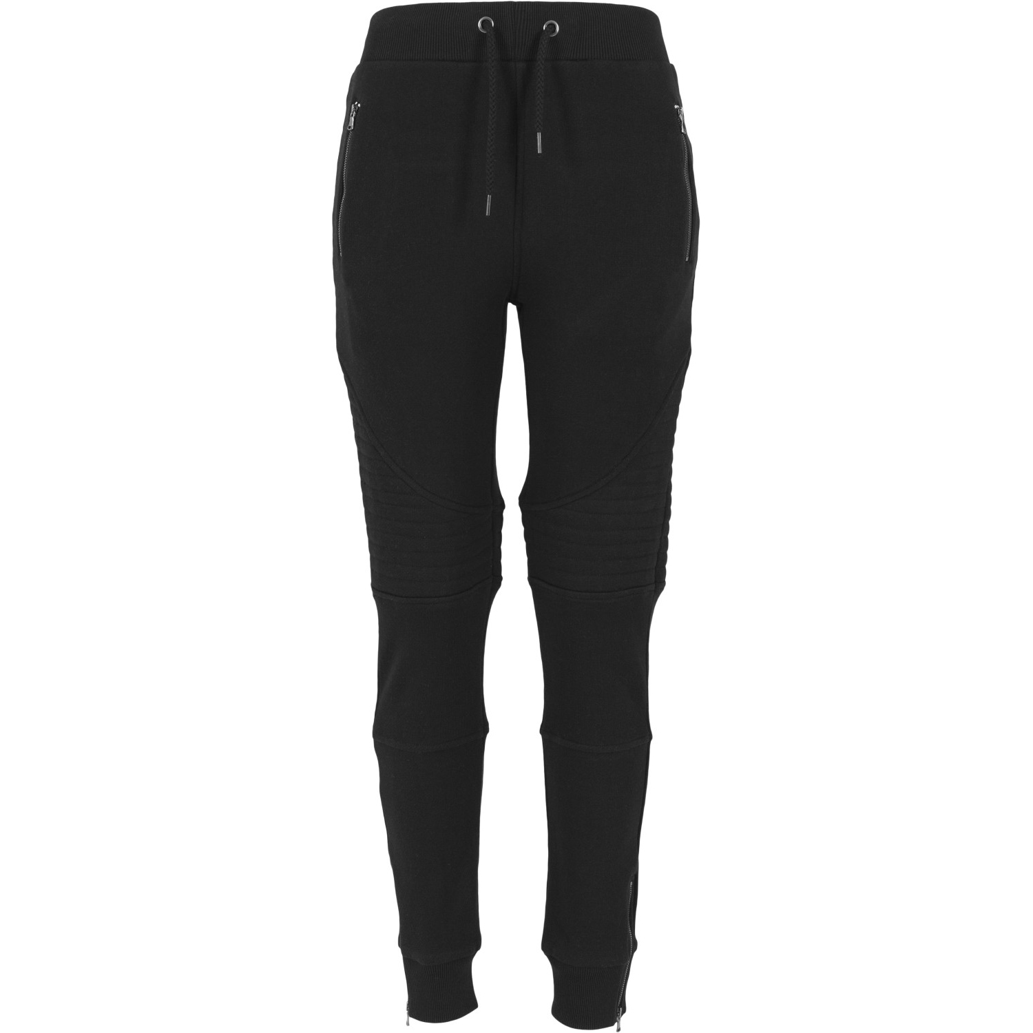 Buy Urban Classics Ladies - MELANGE BIKER Sweatpants black - XL