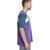 Urban Classics - 3-TONE Boxy Shape T-Shirt violet thumbnail-3