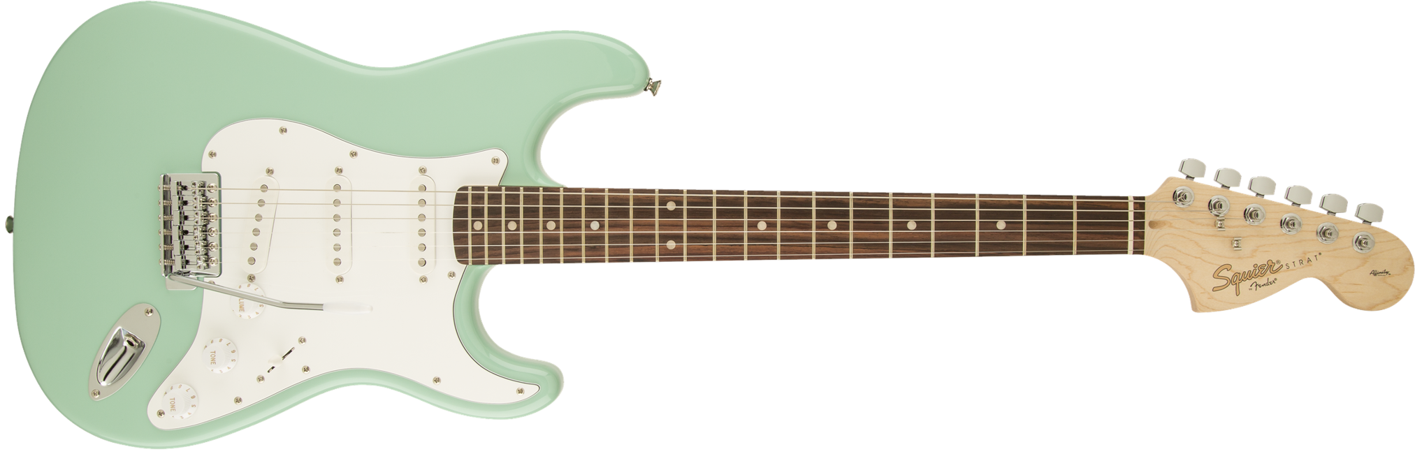 Squier By Fender - Affinity Stratocaster - Elektrisk Guitar (Surf Green)