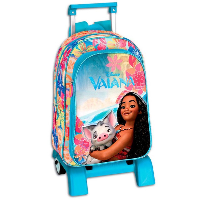 2in1 Vaiana Moana Trolley Travel Bag Detachable Backpack 42cm