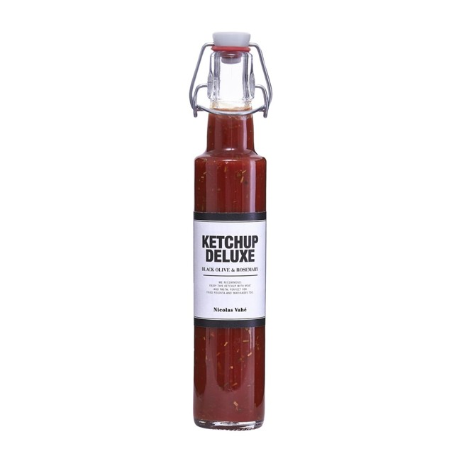 Nicolas Vahé - Ketchup Deluxe - Sorte oliven og rosemarin