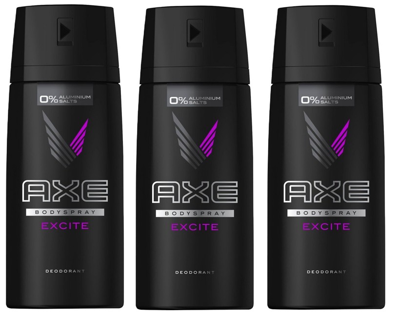 AXE - 3x Excite Deo Spray 150 ml