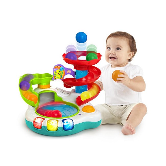 Buy Bright Starts Spin ‘n Slide Ball Popper Toy (9176)