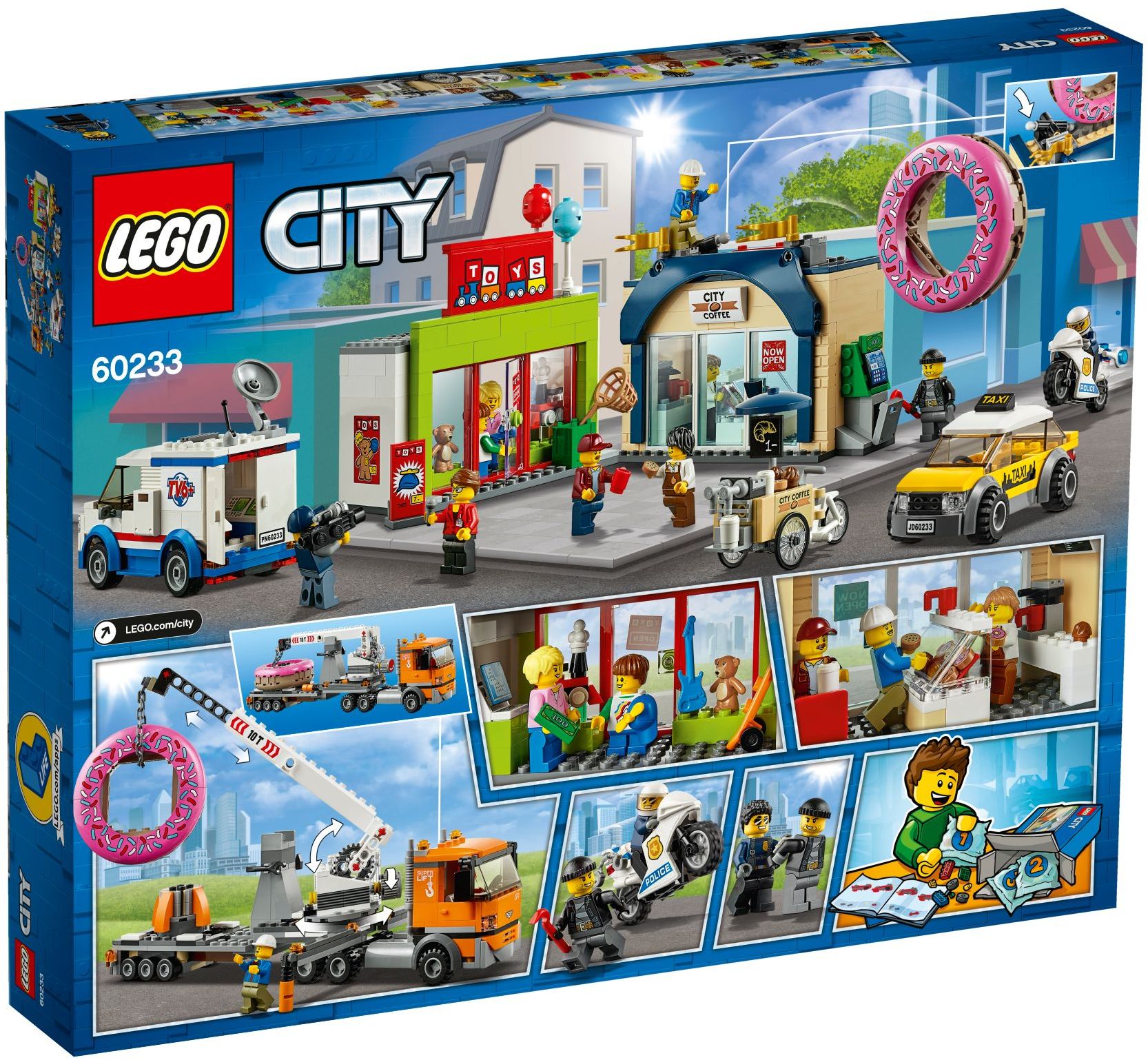 Buy LEGO City - Donut shop opening (60233) - Incl. shipping