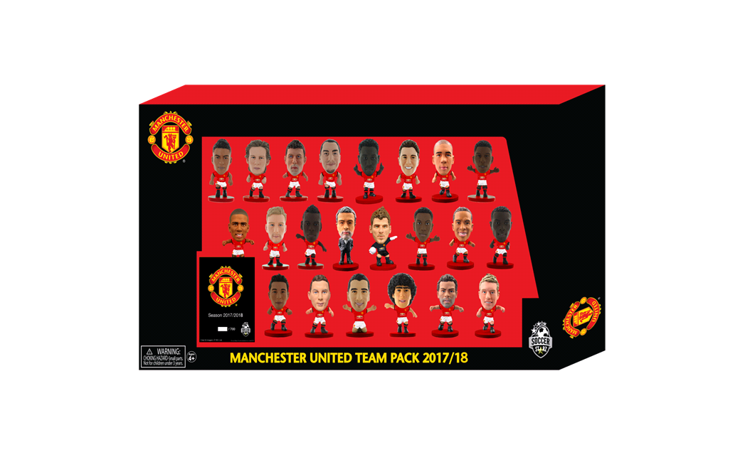 Osta Soccerstarz - Manchester United Team Pack (2018 Version)