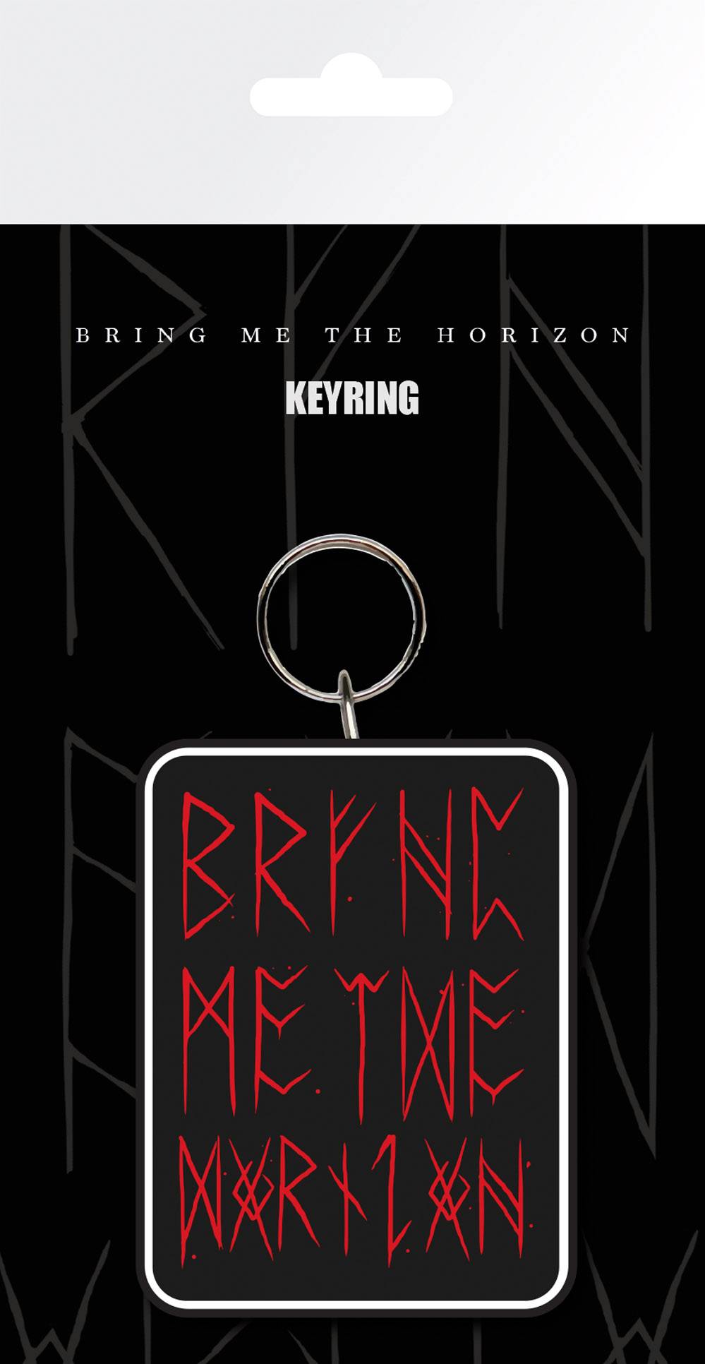 Kaufe Bring Me The Horizon Logo Red Keyring