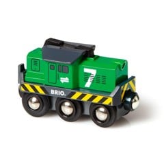 BRIO - Locomotief voor goederentrein op batterijen (33214)