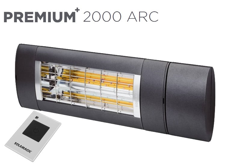 ​Solamagic - 2000 Premium ARC /Remote Antracite - 5 Years Warranty