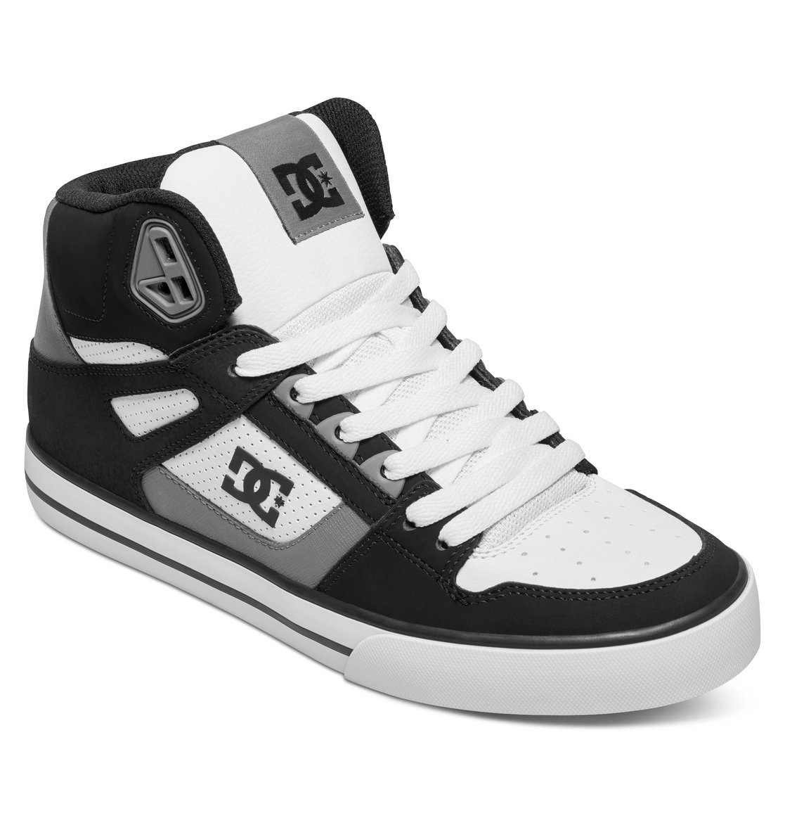 Buy DC Spartan High WC Shoe Black Grey White