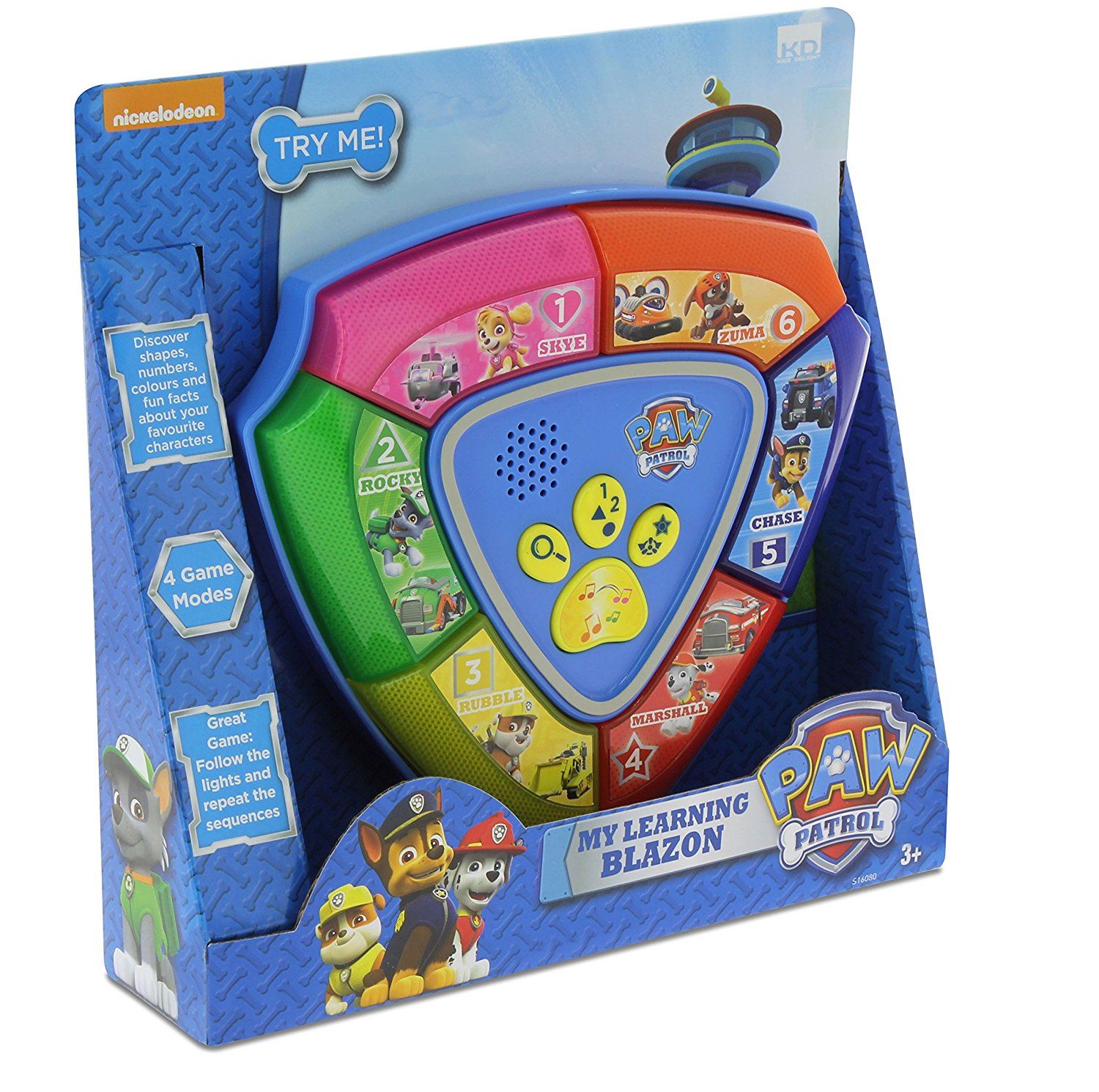 paw patrol fun and learn toys