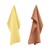 HAY - Waffle Tea Towel Set Of 2 - Terracotta/Yellow (507892) thumbnail-1